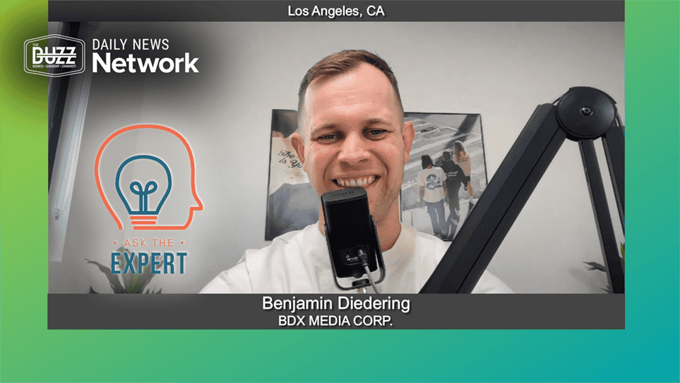 Ask the Expert with Benjamin Diedering of BDX MEDIA CORP.