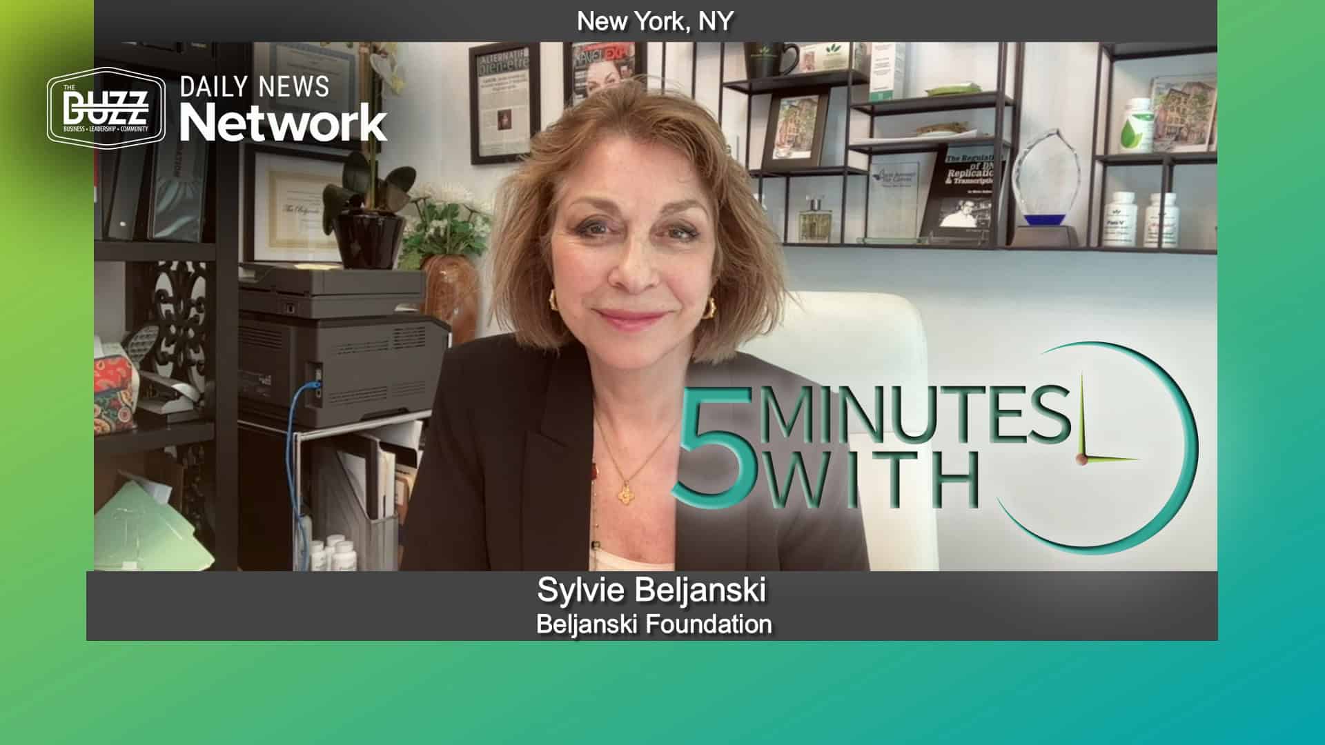 5 Minutes With Sylvie Beljanski of Beljanski Foundation